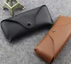 Cases Bags & Aessories Fashion Aessorieswholesale Waterproof Box For Sun Black Brown Soft Retro Leather Sunglasses Case Cleaning Cloth Eyewe