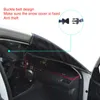 Car Sunshade Windproof Windshield Sunshades Snow Ice Cover With Side Mirror Covers Summer Sun Shade SUV Exterior Accessories