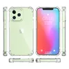 Custodie morbide antiurto in acrilico antiurto per iPhone 13 12 Mini 11 Pro XS Max XR X 8 7 Plus Custodia protettiva trasparente di alta qualità