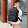 Hommes affaires sac à dos pour ordinateur portable USB sac de charge étanche antivol sac à dos école mâle Mochila