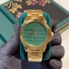 Reloj de lujo para mujer, relojes de pulsera de acero inoxidable de 38mm para hombre, reloj de pulsera con movimiento de cuarzo Montre DE Luxe 2684