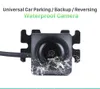 HD-bilens backkamera för eftermarknad Radio Universal Auto Paking Reversering Backup Vattentät