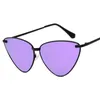 Дизайнер Луч Солнцезащитные очки Гламур Мода 2021 Женщины Красочные Кошка Глаз Женщина Солнцезащитные Очки Роскошный Бренд Кейтёные оттенки