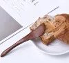 Drewniany Knife Cutlery Woodens Masgiel Noże Ser Dżem Rozrzutnik Ciasto Noże Pieczenia