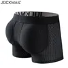 Underpants JOCKMAIL Mens Underwear Boxer Mesh Padded With Hip Pads Men's Boxers BuPadded Elastic Truncks Enhancement