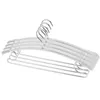 5pc Metal Clothes Storage Hanger Aluminum Alloy Child Adult Coat Non-Slip Traceless Rack Drying Hangers for Shirt Winter Coat 210702