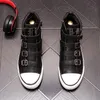 Designer di marca Uomo High Tops Abito da sposa Scarpe da festa Luxury Punk Rock Sneakers causali Primavera Autunno Stivaletti da passeggio con fondo spesso antiscivolo