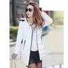 Aşağı Pamuk Ceket Kadınlar Kış Artı Boyutu Ince Kore Parka Siyah Kırmızı Yeşil 10 Renk Moda Giyim Sıcaklık N954 210923