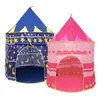 Baby Indoor Castle Dollhouse Crianças Tenda Princesa Play House abrigos 5pcs