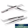 2 x de aço inoxidável cílios Gems Pick Tools Cosmetic Tweezers Nail Art Supplies Alta Qualidade Durável Preço de Fábrica Especialista Qualidade Qualidade Mais Recente estilo Original