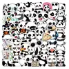 50pcs Panda Stickers Skate Accessories For Skateboard Laptop Luggage Snowborad Bicycle Motorcycle Guitar Phone Car Decals Party Decor