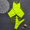 女性用水着女性ビキニ2021プッシュアップセット包帯水着の女性入浴スーツビーチウェア