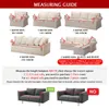 Solid Color Corner Sofa Covers voor Woonkamer Elastische Spandex Slipcovers Couch Cover Stretch Sofa Handdoek L Vorm Noodzaak Kopen 2 Stuk 211102