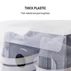 Nouveau 10 pcs Chaussures Boîte Transparent Tiroir Cas En Plastique Es Empilable Organisateur Boîte De Stockage Rack