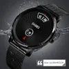SKMEI hommes d'affaires montre à Quartz Style Simple montres-bracelets étanche en acier inoxydable/cuir marque noir couleurs 1490 montre Men2022