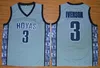 NCAA Mens Gergetown Hoyas 3 Allen Iverson College 33 Patrick Ewing университетская баскетбольная рубашка хорошая сшитая Джерси