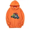 Kids Long Sleeve Hoodie Baby Boy Tops Sweatshirts for Girls Cartoon Blazing Speed Car Monster Machine Chothes Children Outerwear G1028