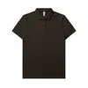 Summer Mens Polos à manches courtes Chemises Casual Slim Fit 100% coton Polo Tops Mode Streetwear Vêtements masculins M-4XL 210527
