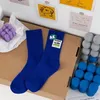 Chaussettes artistiques à motif de lettres pour femmes, couleur bonbon, Skateboard Harajuku Skarpetki, chaussettes en coton respirantes, cheville basse, Sokken drôle