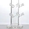 Unique Bong 19 Inch Hookahs Sidecar 15*14mm Female Joint Dab Rigs Heady Glass Bongs Water Pipes Oil Rig LXMD20102