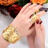missvikki New Hot 3PC Bracelet Ring Earring Set For Women Bridal Wedding Shiny Cubic Zircon Dubai PARTY WEDDING Jewelry BOHO H1022