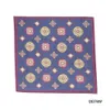 Mendil İngiltere Retro Kerchief Dalga Noktası Polar Handkercher Baskı Mendil Çiçek Lady Adam Hankies Mini Kare Eşarp Butik Cep Havlu WMQ938