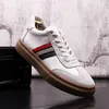 European Style Fashion 995 Party Wedding Leather Shoes Man Male Lace-Up Bekväm sport Sneaker Breattable White Casual Business Loafers B196