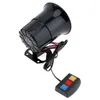 30W 12V 105dB 3 alto-falante de som alto sirene chifre elétrico 105db com microfone para carro / motocicleta
