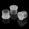 Disposable Microblading Stabiel Plastic Tattoo Inkt Cups 4 Maten Permanente Make Pigment Clear Houder Container Cap
