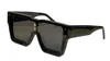 occhiali da sole moda Z2188 lente con montatura quadrata spessa con decorazione in cristallo occhiali protettivi uv400 per esterni dal design all'avanguardia305J