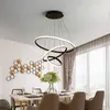 LED Pendant Lamps Gold/Black/White/Coffee For Dining Table Bedroom Studyroom Kitchen Living Room Office Indoor Lighting Lamp