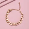 Link, Chain Beauty Layer 3pcs/set Punk Cuban Chains Bracelets Sets For Women Boho Gold Color Charms Girls Fashion Jewelry Gifts