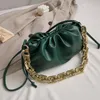 Handtassen voor vrouwen 2021 Trend kleine PU lederen crossbody vrouwen Desinger chain schouder handtassen winter