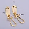 Taidian argent ongle boucle d'oreille poste pour les femmes perles boucle d'oreille bijoux trouver faisant 50 pièces/lot 328 Q28536328