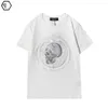 T-shirt di lusso della moda americana europea europea maglietta da maglietta da uomo teschio pp pp phillip thirt thirt rotondi da ricamo a collo rotondo coup250s