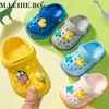 Kinderlippers voor jongens Girls Cartoonschoenen Zomer Toddler Flip Flops Baby Indoor Slippers Beach Zwemmen Slippers voor kinderen X0703