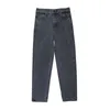 Mama jeans vrouw plus size losse hoge wais denim broek bf stijl recht gewassen katoen harem voor vrouwen 211129