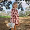 Ubrania dla dzieci Zestawy Koszulki Jesień Mini Marka Dziewczyny Wiewiórki Dress Bawełniana Moda Niemowlę Books Casual Spodnie Topy 211025