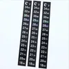 أدوات درجة الحرارة Brewcraft Strip Thermometer Carboy Fermenter Homebrew Beer Tank Thank Sticker لاصق لاصق المقياس المائي 650pcs