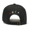 Berretto da baseball di marca coreana Uomo Donna Lettera ricamo Veri amici Cappello Trend Hip Hop Snapback Cap Casual Kanye Tumblr Cappello da papà X0726