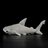 40 cm Longa Lifelike Hammerhead Tubarão Coleção Brinquedos Prefífice Animais do Mar Real Vida Real Brinquedo de Pelúcia Huggable Bonecas de Pelúcia Bebê Crianças Presentes Q0727