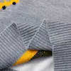 2-7years outono inverno bebê meninos palrões de lã de lã crianças truques de confecção de malhas Tops bonitos de manga comprida knitwear crianças roupas y1024