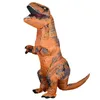 Opblaasbare Volwassen T Rex Kostuum Dinosaurus Kostuums Blow Up Fancy Dress Mascotte Party Cosplay Kostuum voor Mannen Dames Dino Cartoon Y0827