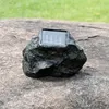 Solar Powered LED Rock Light Waterdichte Steen Spot Lamp Garden Spotlight Outdoor Lighting