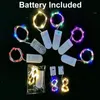 Starry Fairy Lights Copper Wire Mini LED Strings Light 3 Speed Modes Twinkle Firefly Lamp Party Christmas Table Bottle Flower Decor