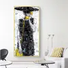 Nordic Style Cuadros Wall Art Picture Romantic Canvas Prints Schilderij Abstract Calling Girl for Girls Slaapkamer Woonkamer NoFrame