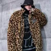 cappotto invernale stampa leopardo