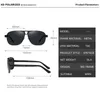 Sunglasses Men's Polarized For Men Retro Designer Male Eyewear Vintage Printed Driver Eyeglasses UV400 Glasses 2021