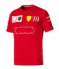 Likk Polos para Hombre F1 Fórmula Uno Traje de Carreras Camiseta Polo de Solapa de Verano Estilo de Traje de Equipo Personalizable