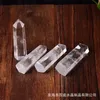 Naturalny kryształ Duży jasny wieżowy kwarcowy punkt kwarcowy Clear Crystal Obelisk Wand Healing 2087 V2